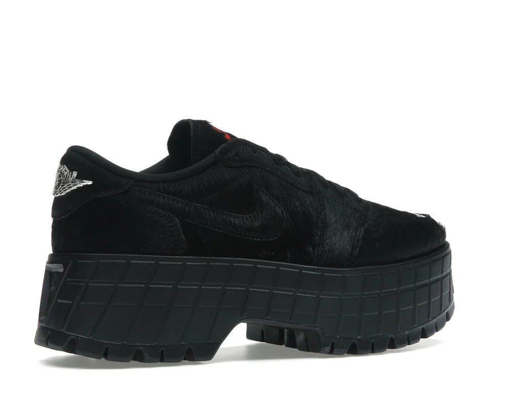 Jordan 1 Low Brooklyn Black Gym Red (Damen)