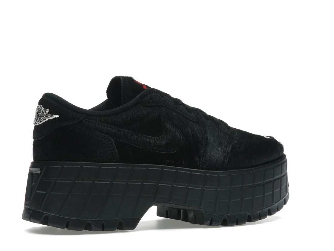 Jordan 1 Low Brooklyn Black Gym Red (Damen)