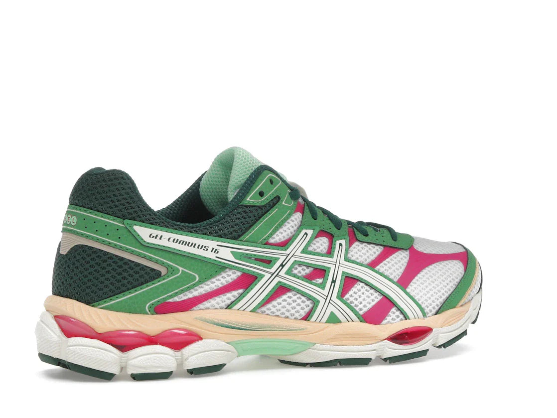 ASICS Gel-Cumulus 16 Grün Creme Elfenbein