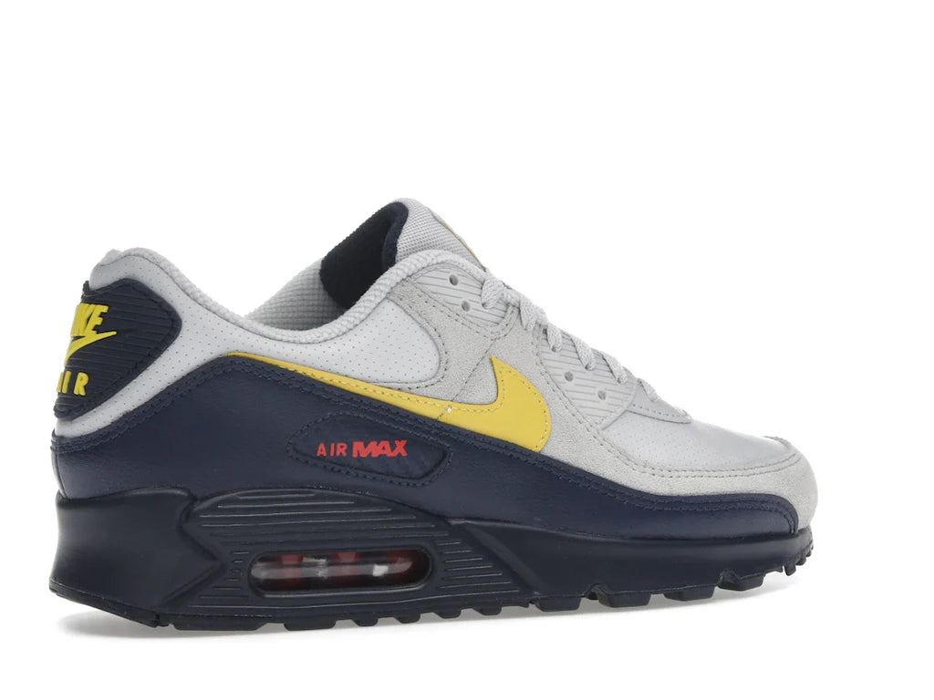 Nike Air Max 90 Neutralgrau Tourgelb