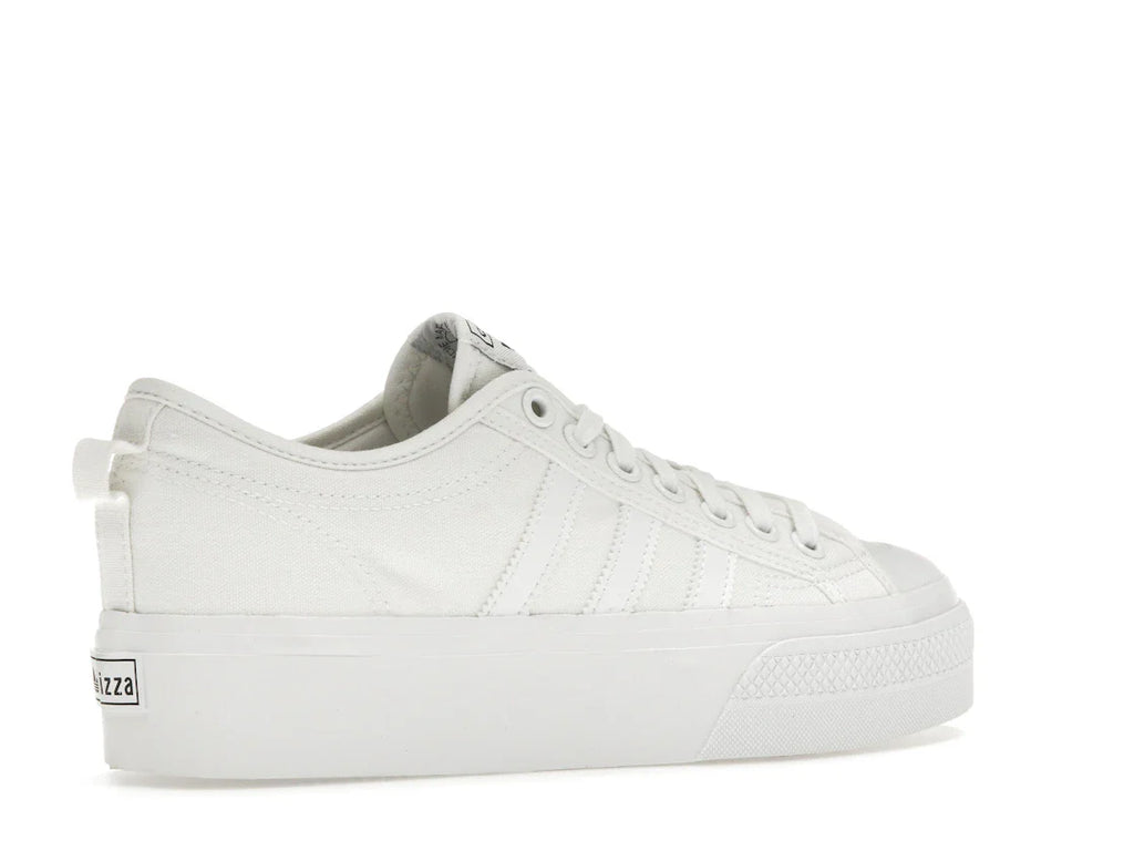 adidas Nizza Platform Triple White (Damen)