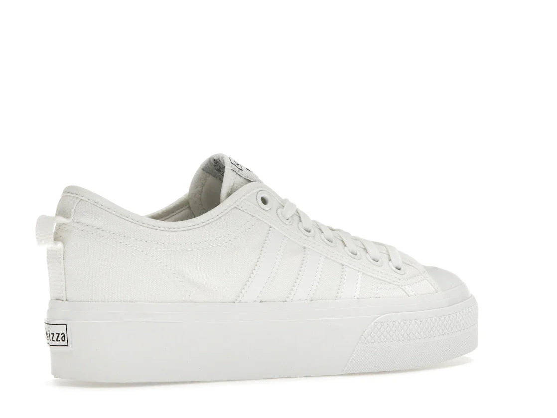 adidas Nizza Platform Triple White (Damen)