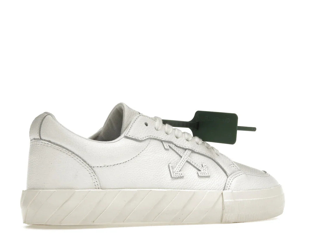 OFF-WHITE Vulc Low Leder Weiß SS22