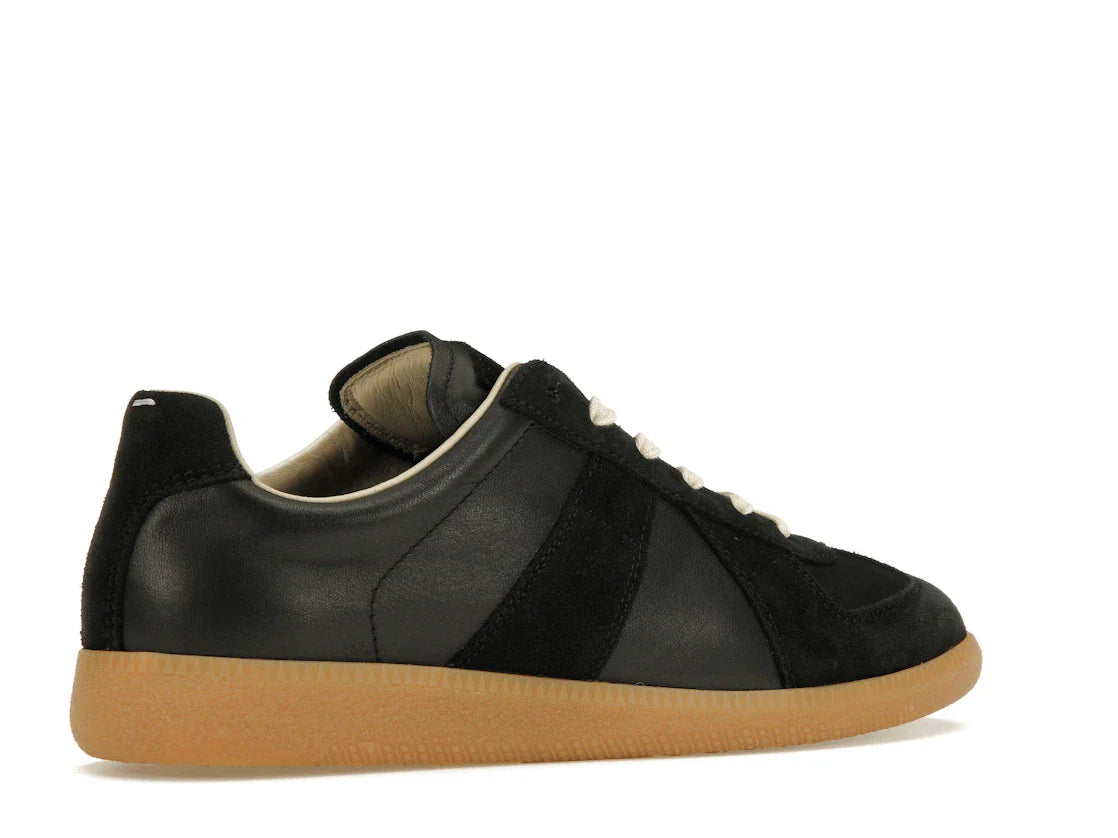 Maison Margiela Replika Deutsche Armee-Trainer (GATs) Schwarzer Gummi