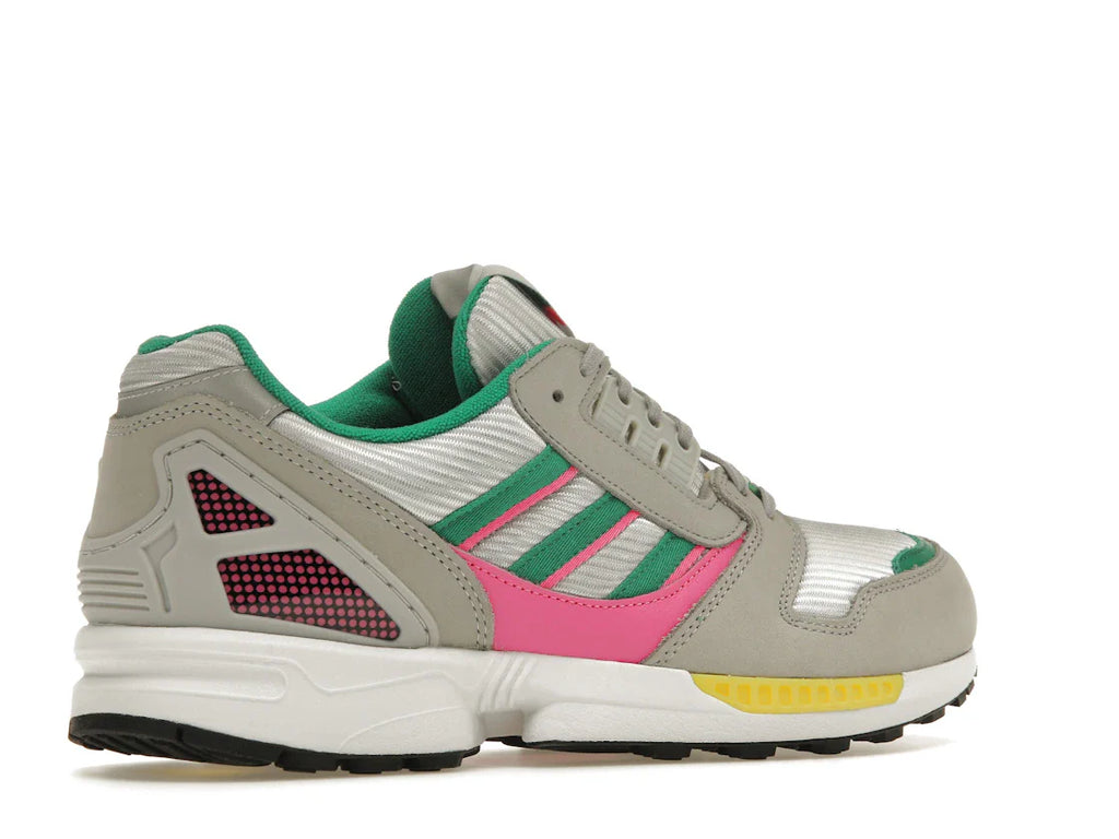 adidas ZX 8000 Grau Court Grün Screaming Pink