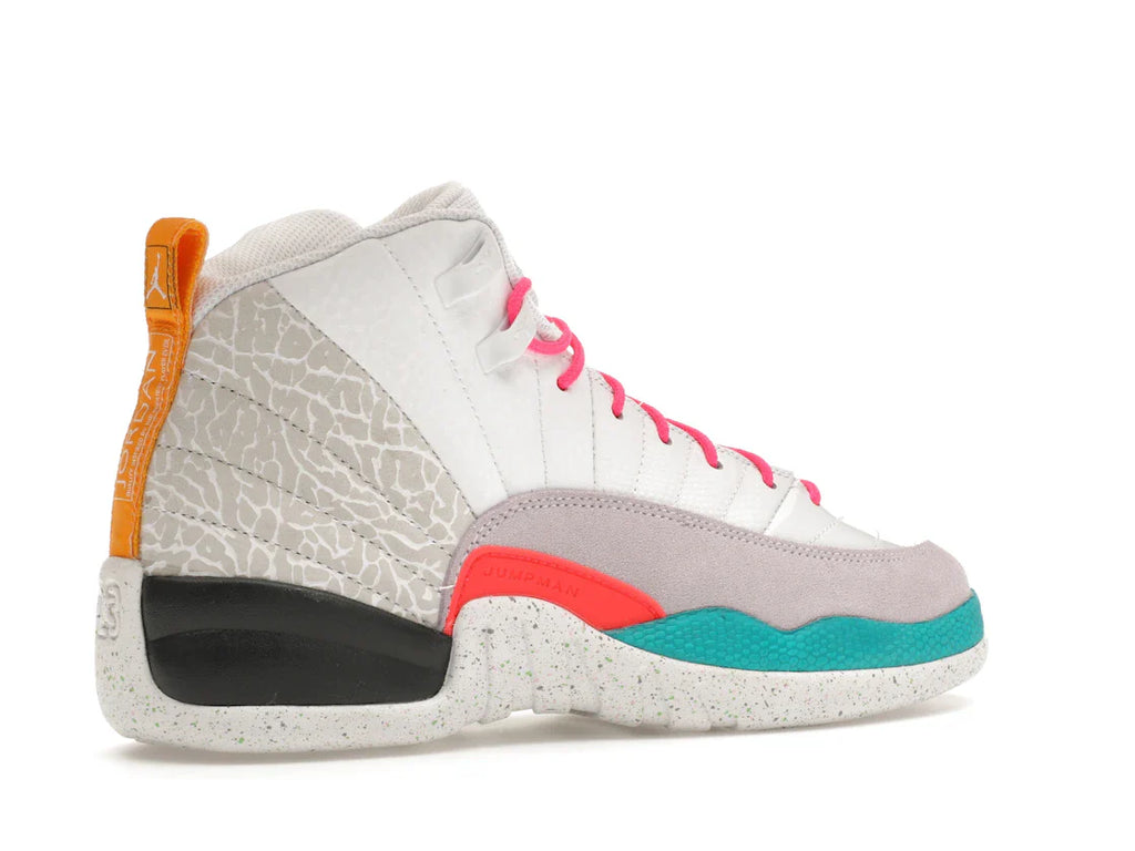 Jordan 12 Retro White Vapor Green (GS)