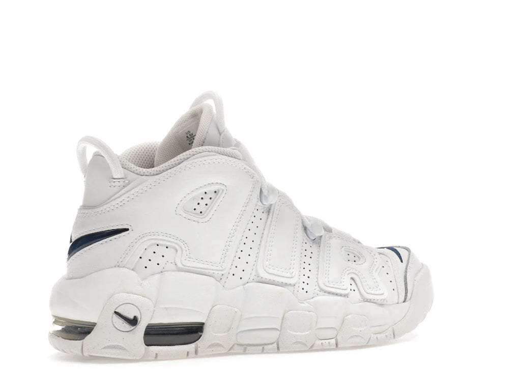 Nike Air More Uptempo Weiß Mitternachtsblau (GS)