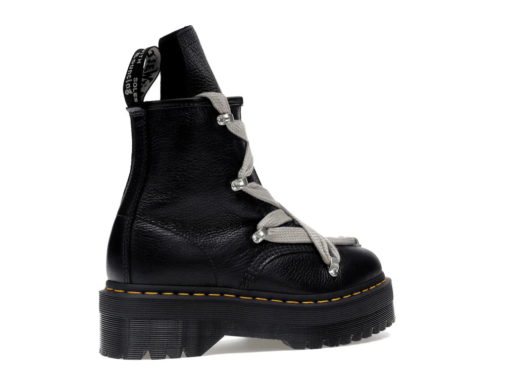 Dr. Martens 1460 Quad Ledersohle Pentagramm Jumbo Schnürstiefel Rick Owens Schwarz