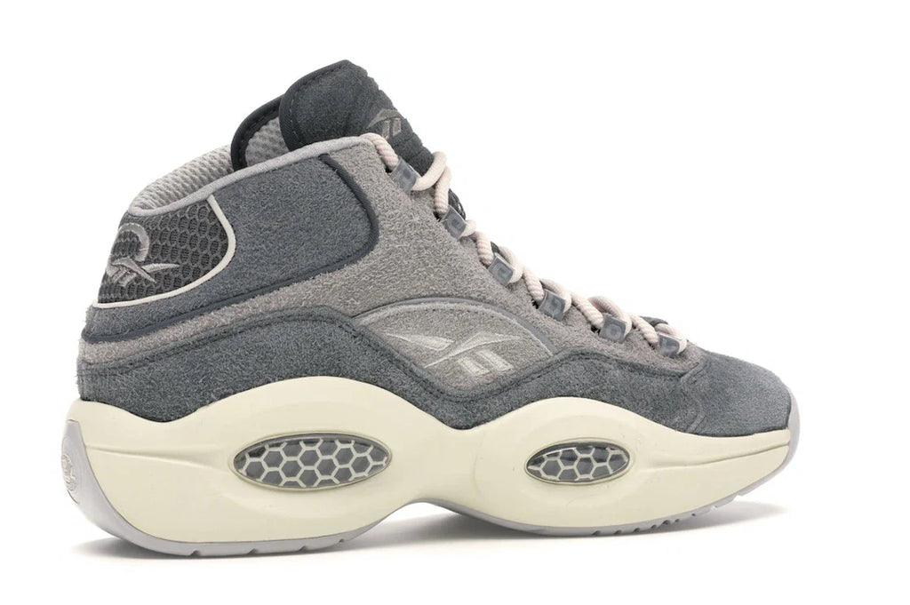Reebok Question Mid Gray Suede