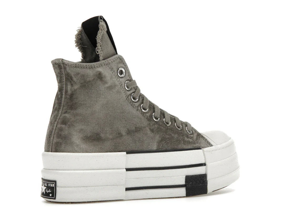 Converse DBL DRKSTAR Chuck Taylor All Star 70 Hi Rick Owens DRKSHDW Overdye Concrete