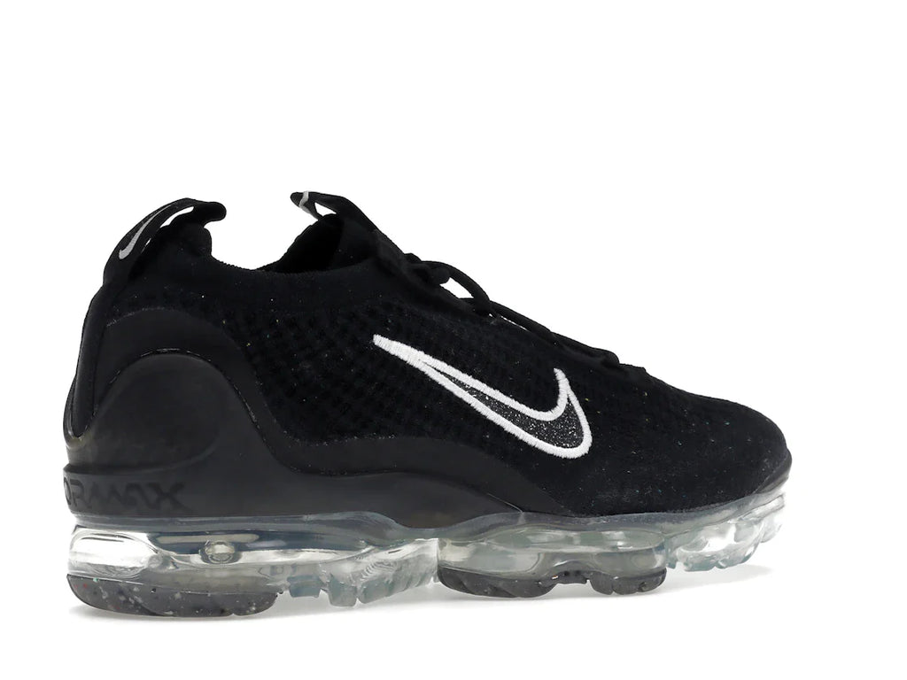 Nike Air VaporMax 2021 FK Schwarz Metallic Silber (Damen)
