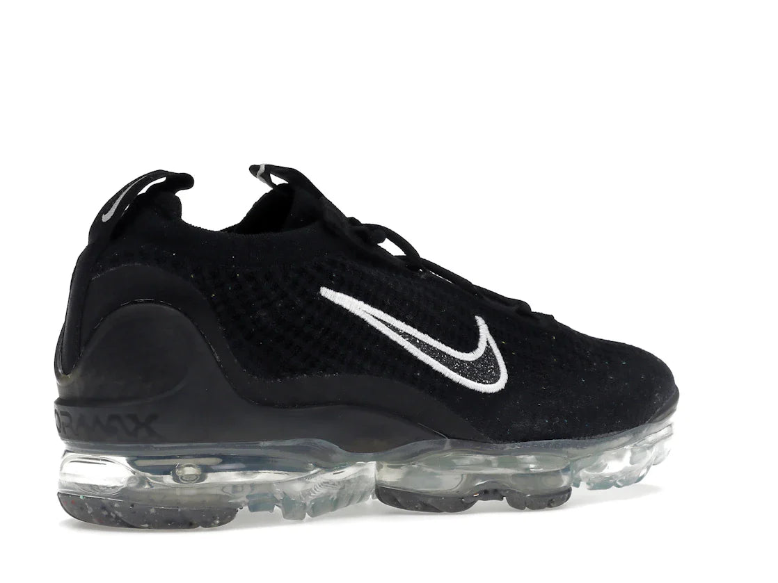 Nike Air VaporMax 2021 FK Schwarz Metallic Silber (Damen)