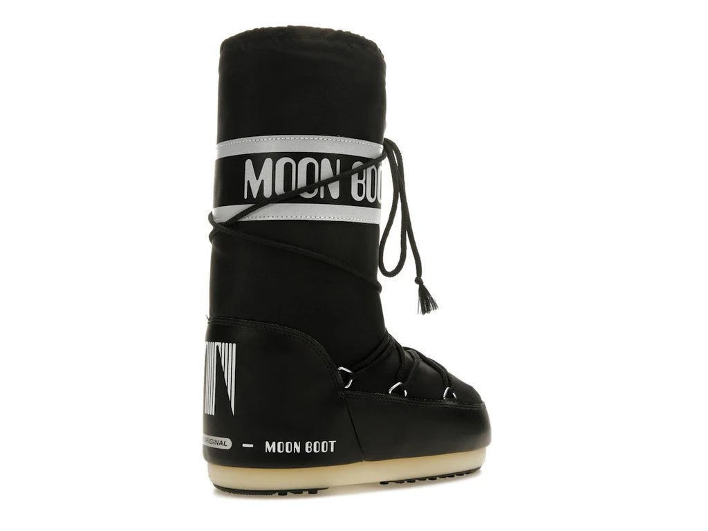 Moon Boot Icon Nylonstiefel Schwarz