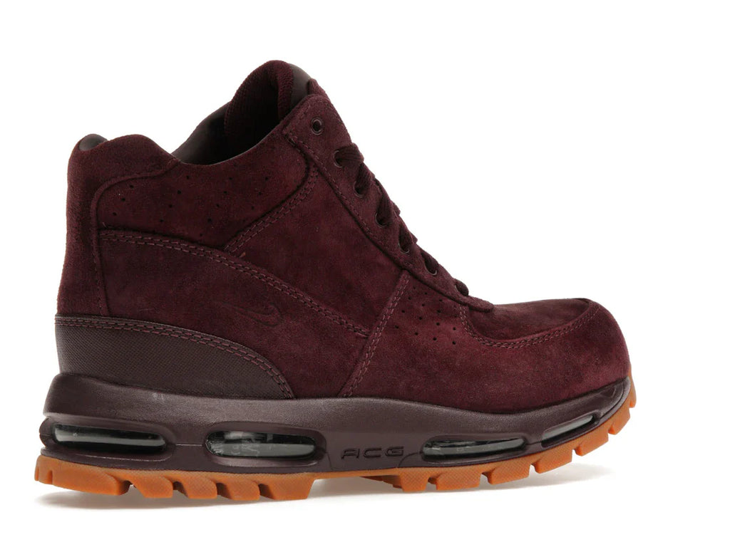 Nike Air Max Goadome Tiefburgunderfarbenes Wildleder