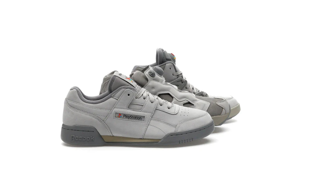 Reebok Workout Plus, Reebok Pump Omni Zone II & Reebok Instapump Fury 94 PlayStation 30th Anniversary Stapelbox