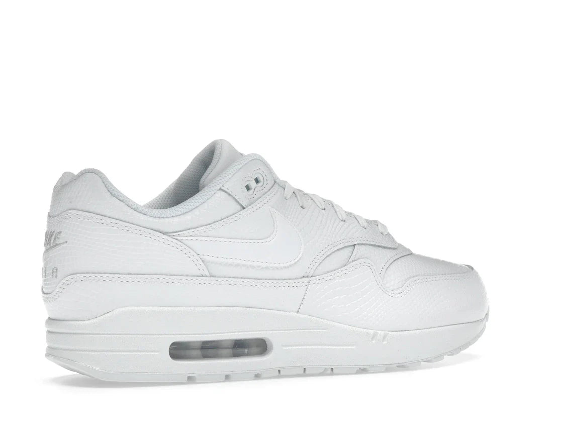 Nike Air Max 1 Premium Weiß Schlangenleder