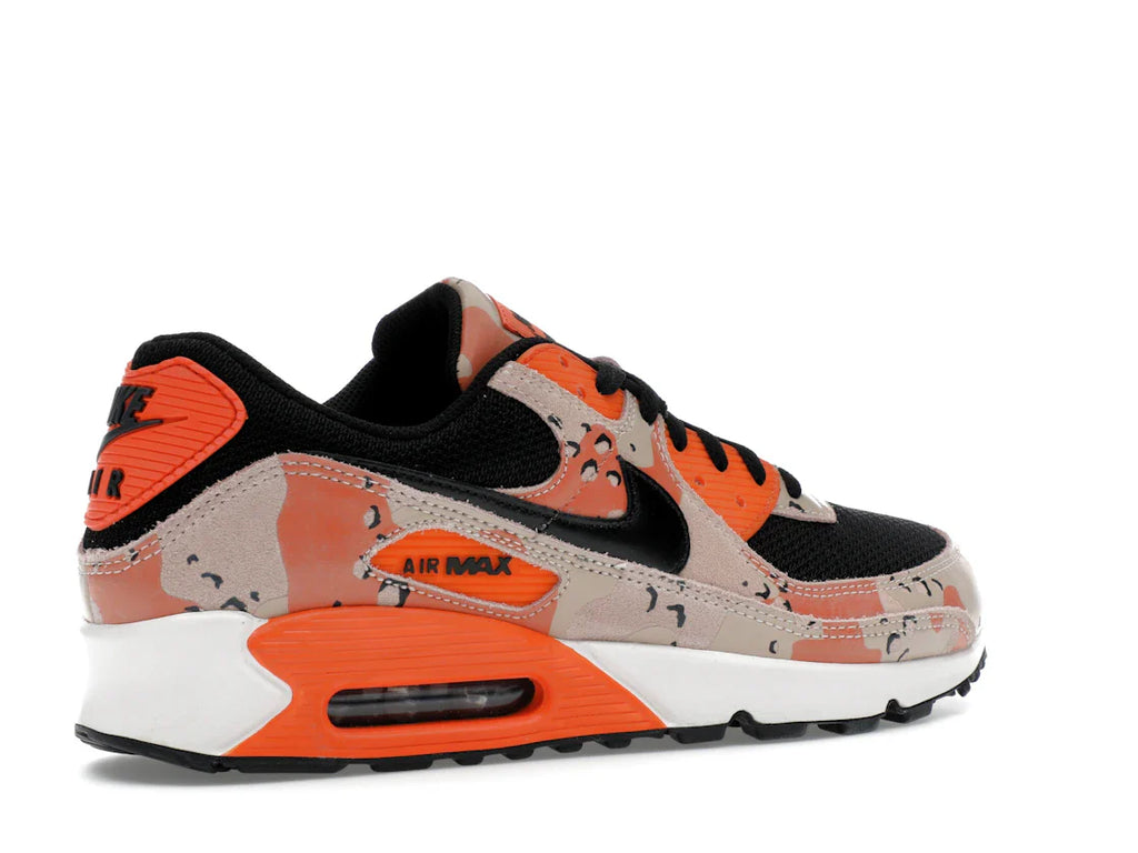 Nike Air Max 90 Premium Bio Beige Safety Orange Camo