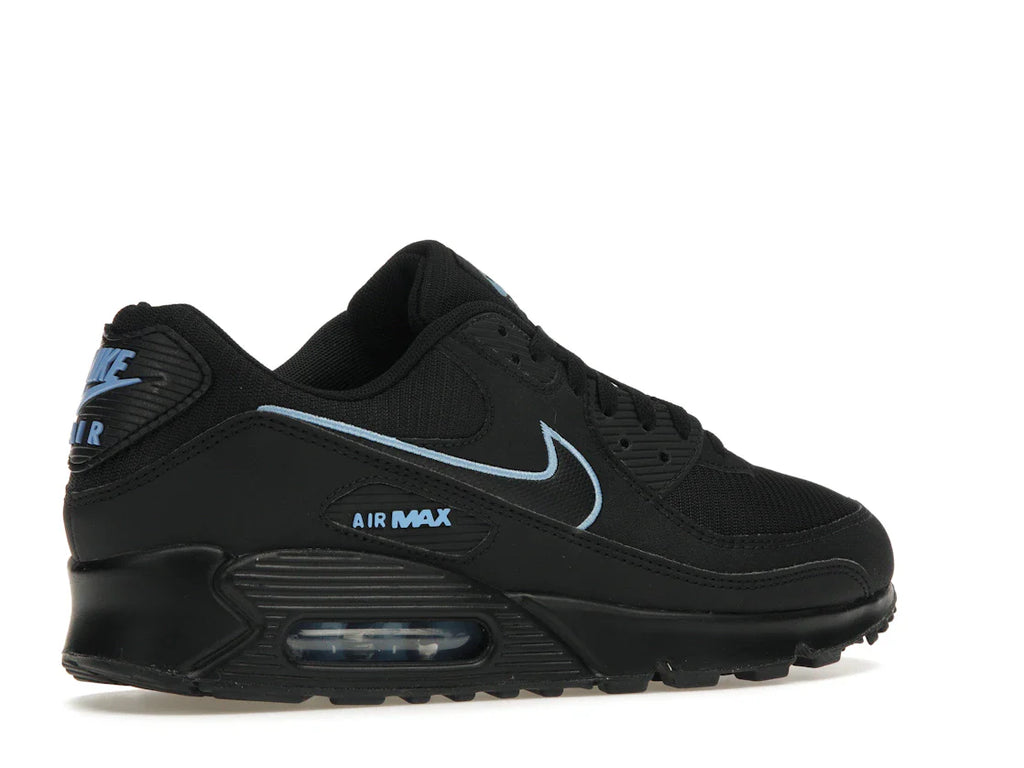 Nike Air Max 90 Schwarz Universitätsblau