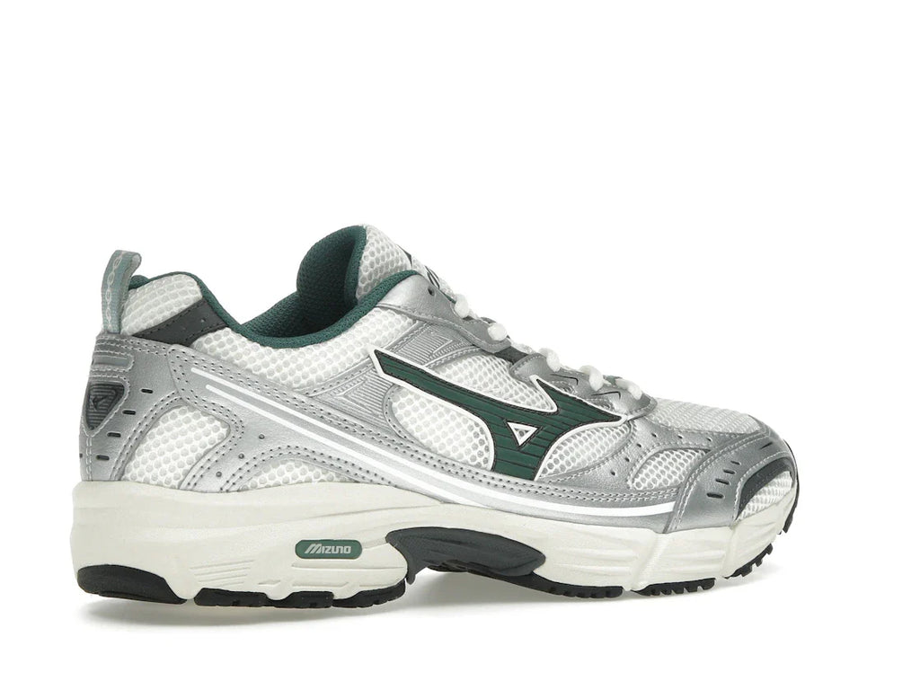 Mizuno MXR Schneeweiß Bistrogrün Silber