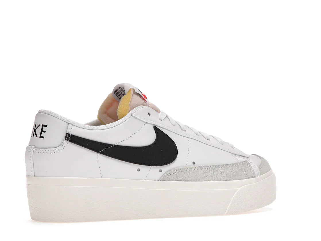 Nike Blazer Low Platform Weiß Schwarz (Damen)