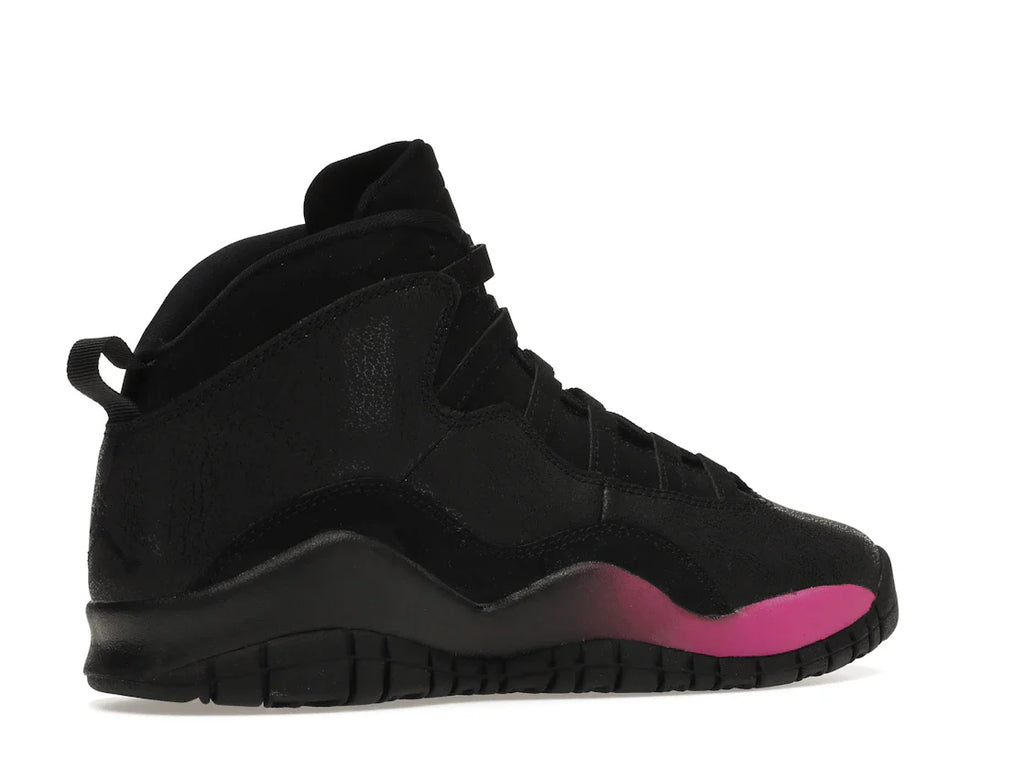 Jordan 10 Retro Schwarz Fuchsia Schwarz (GS)