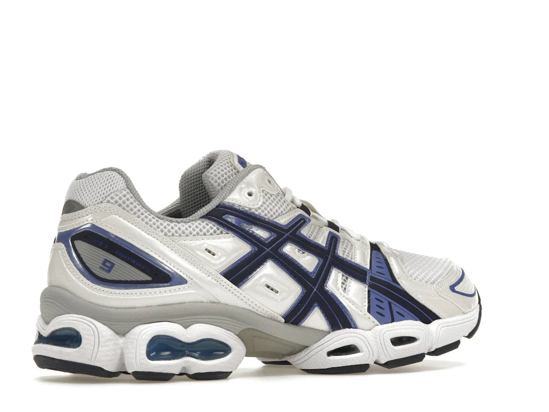 ASICS Gel-Nimbus 9 Weiß Indigo Blau