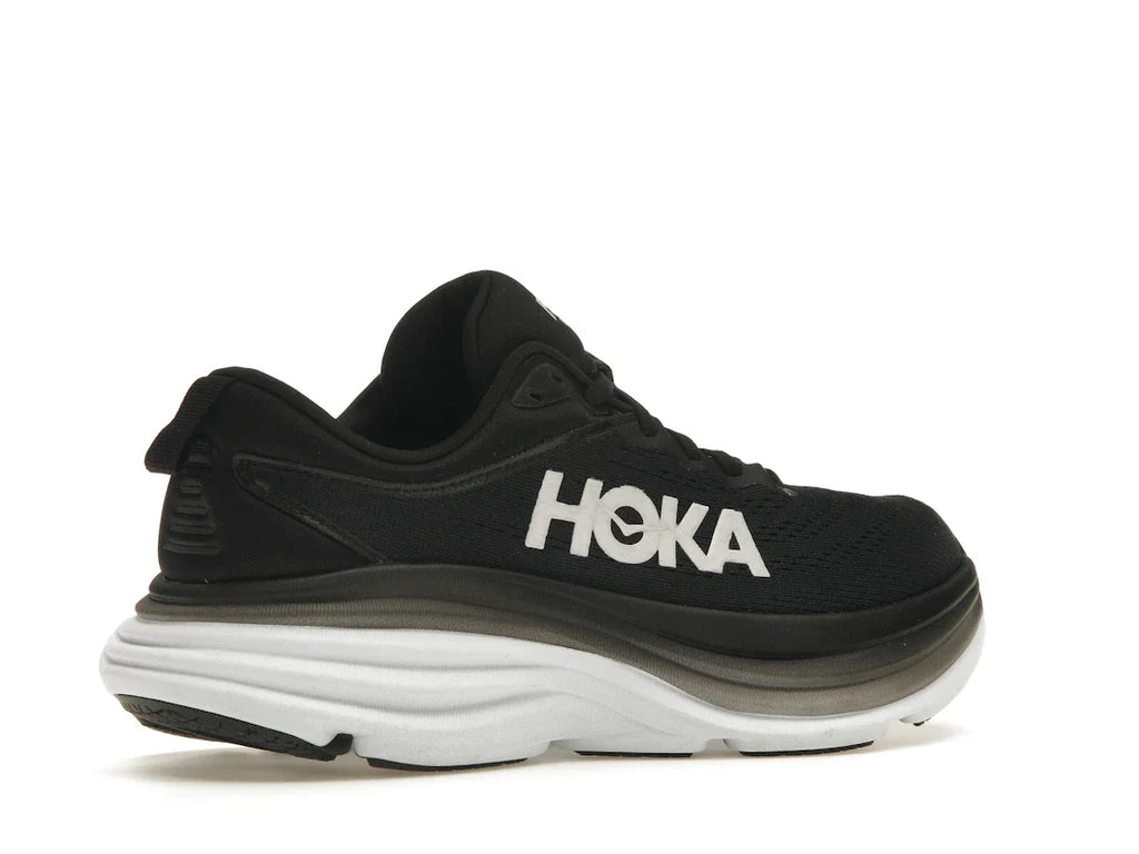 Hoka One One Bondi 8 Schwarz Weiß (Damen)
