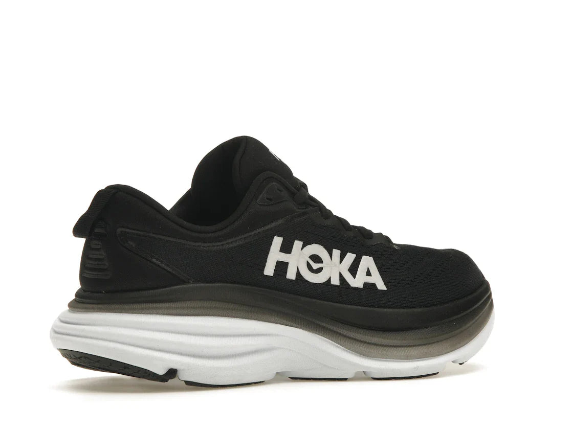 Hoka One One Bondi 8 Schwarz Weiß (Damen)