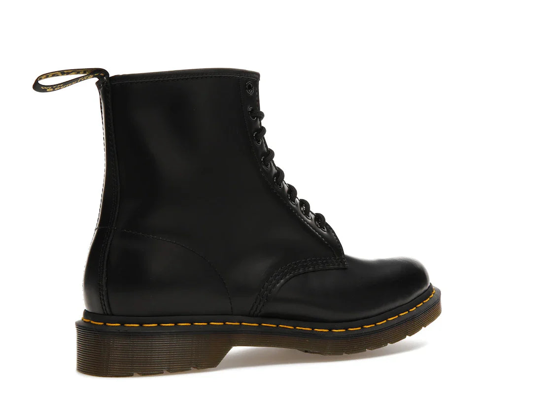Dr. Martens 1460 Schnürstiefel aus Glattleder, Schwarz