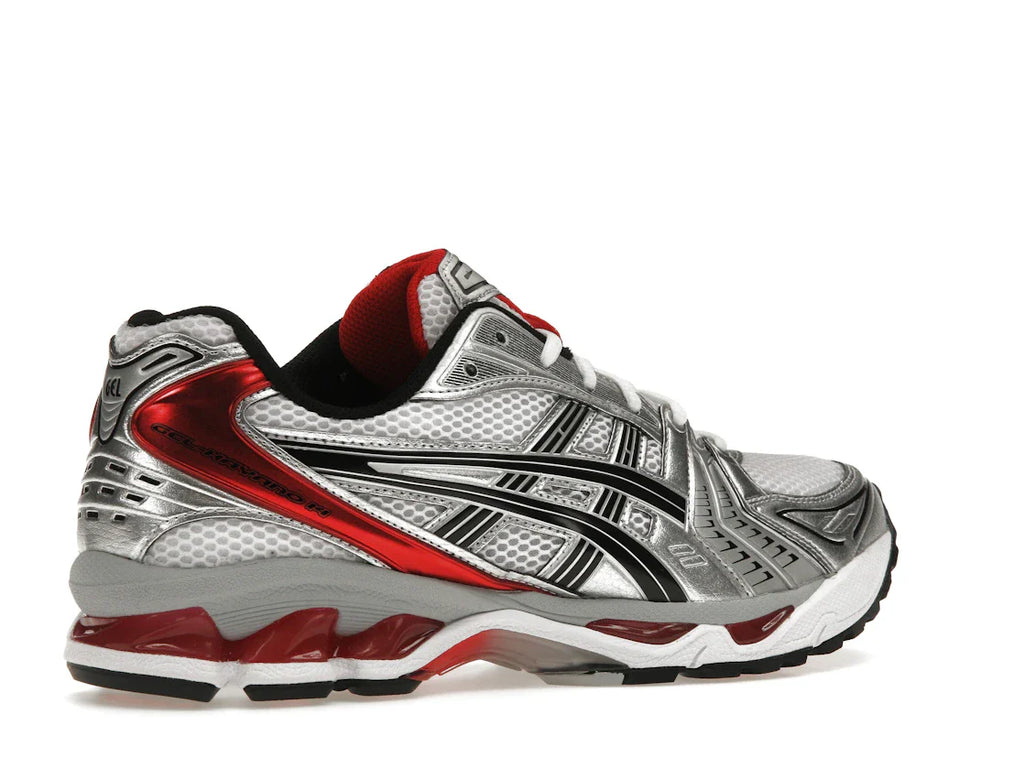 ASICS Gel-Kayano 14 Weiß Klassisches Rot
