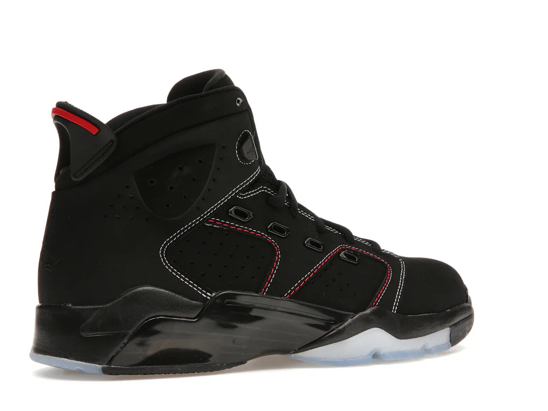 Jordan 6-17-23 Schwarz Weiß Rot Kontrastnähte