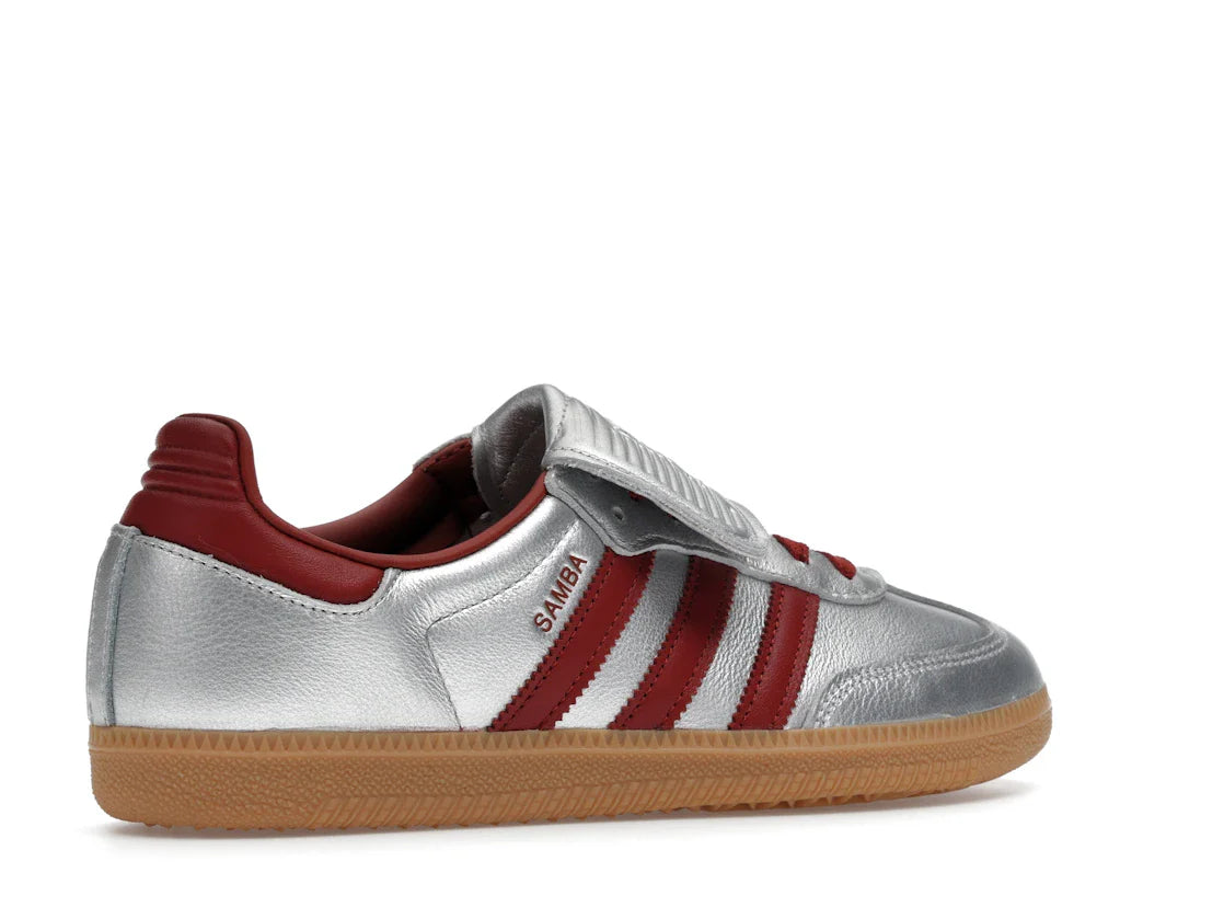 adidas Samba LT Silber Metallic Ruby Gum (Damen)