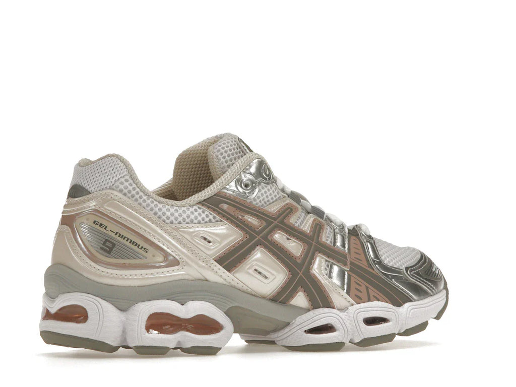 ASICS Gel-Nimbus 9 White Oatmeal (Damen)
