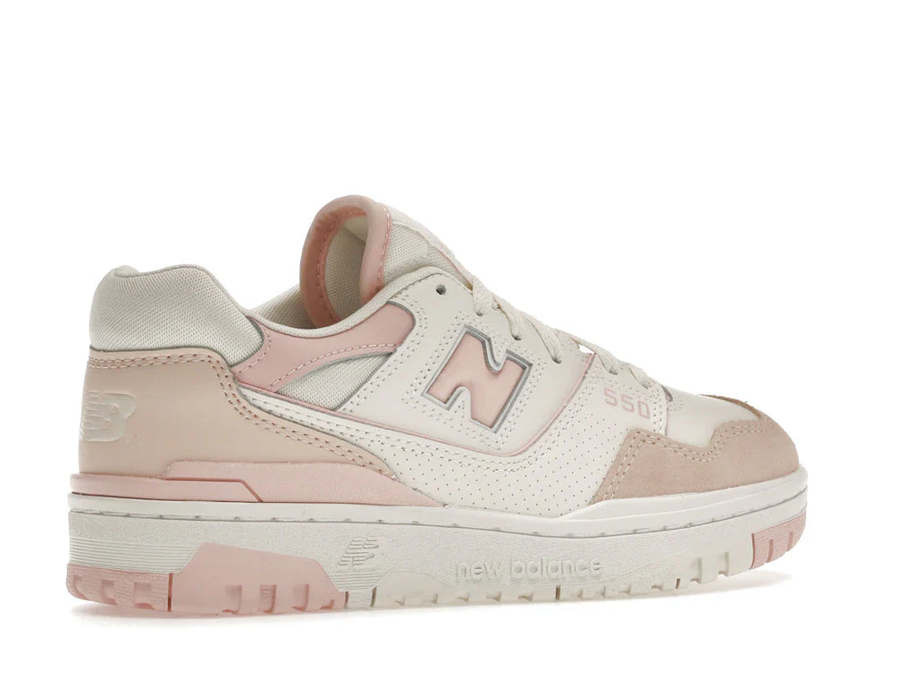 New Balance 550 Weiß Rosa (Damen)