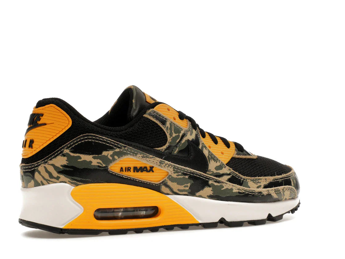 Nike Air Max 90 Premium Schwarz University Gold Camo
