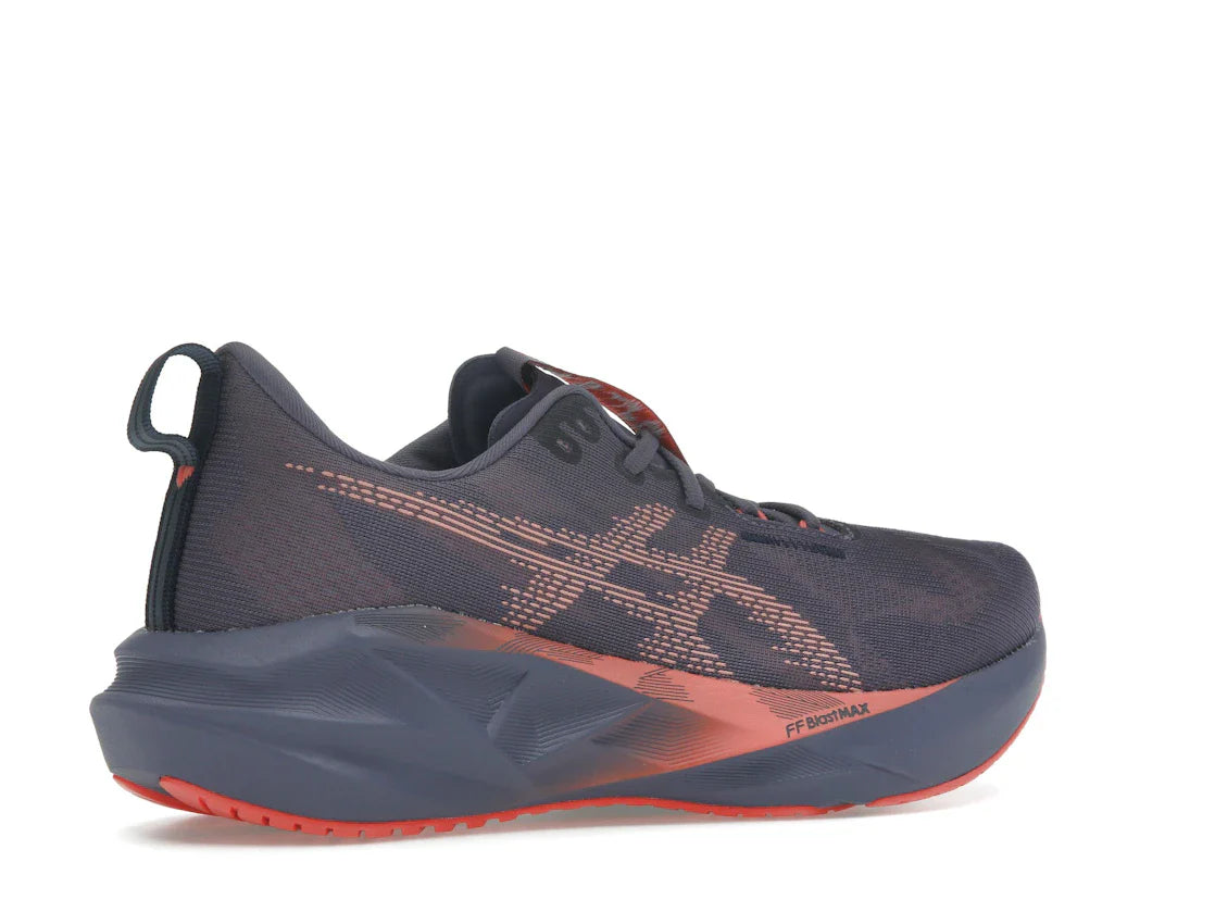ASICS Novablast 5 Grauviolett Korallenriff