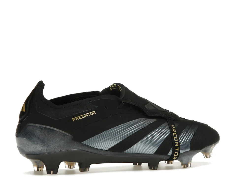 adidas Predator Elite Foldover Tongue FG Core Black Carbon Gold Metallic