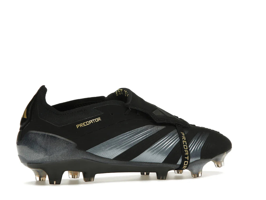 adidas Predator Elite Foldover Tongue FG Core Black Carbon Gold Metallic