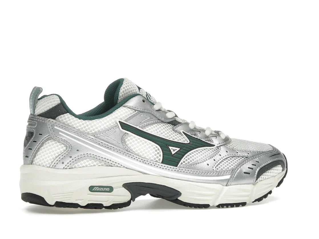 Mizuno MXR Schneeweiß Bistrogrün Silber