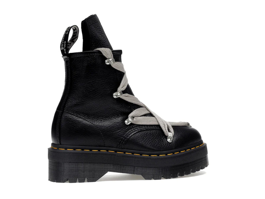 Dr. Martens 1460 Quad Ledersohle Pentagramm Jumbo Schnürstiefel Rick Owens Schwarz