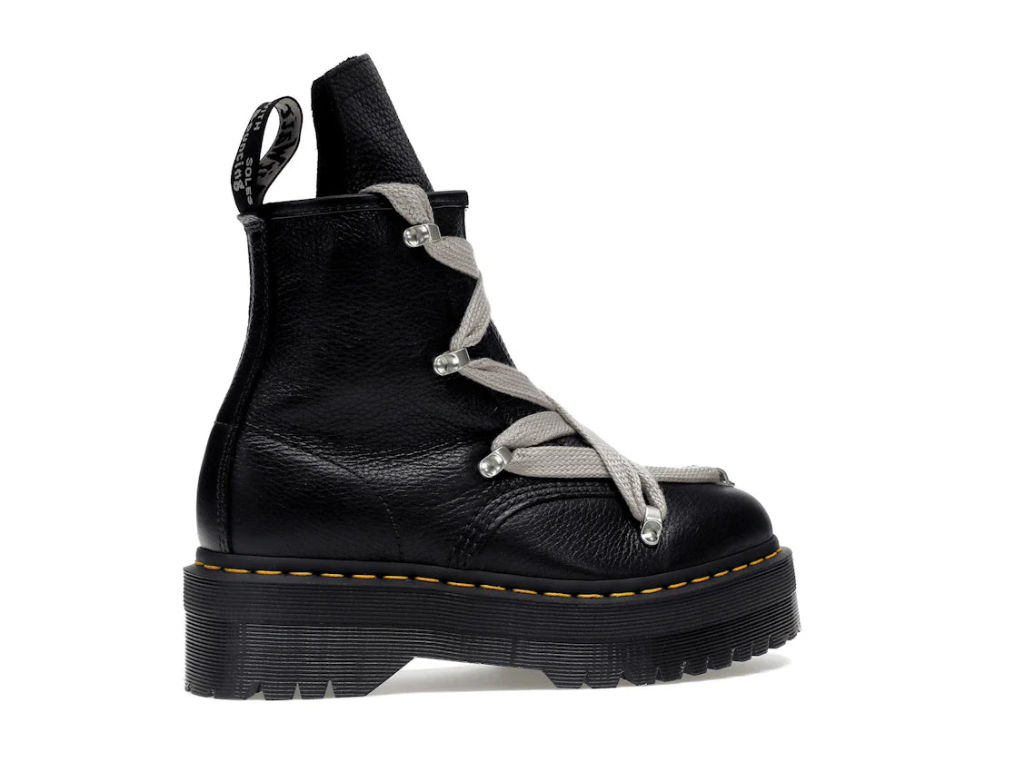 Dr. Martens 1460 Quad Ledersohle Pentagramm Jumbo Schnürstiefel Rick Owens Schwarz