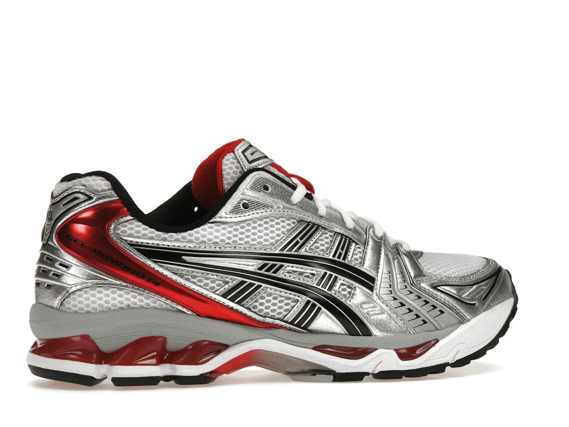ASICS Gel-Kayano 14 Weiß Klassisches Rot