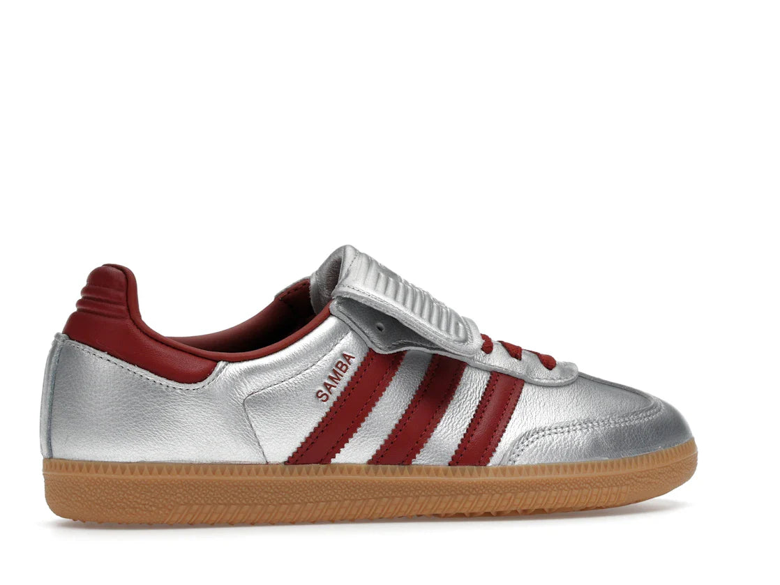 adidas Samba LT Silber Metallic Ruby Gum (Damen)