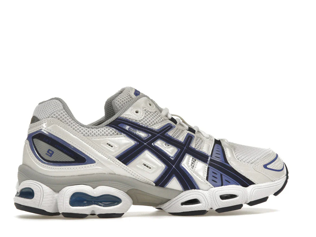 ASICS Gel-Nimbus 9 Weiß Indigo Blau