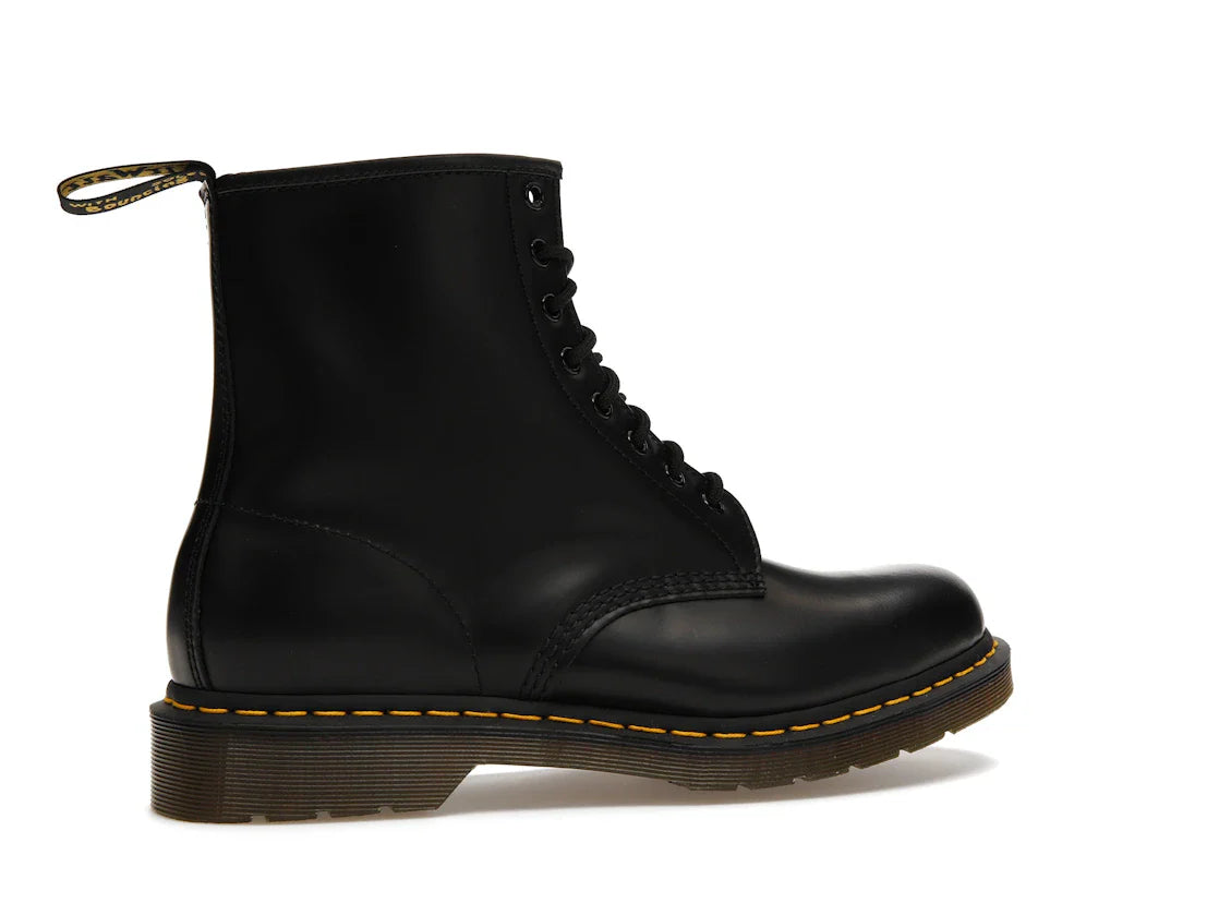 Dr. Martens 1460 Schnürstiefel aus Glattleder, Schwarz