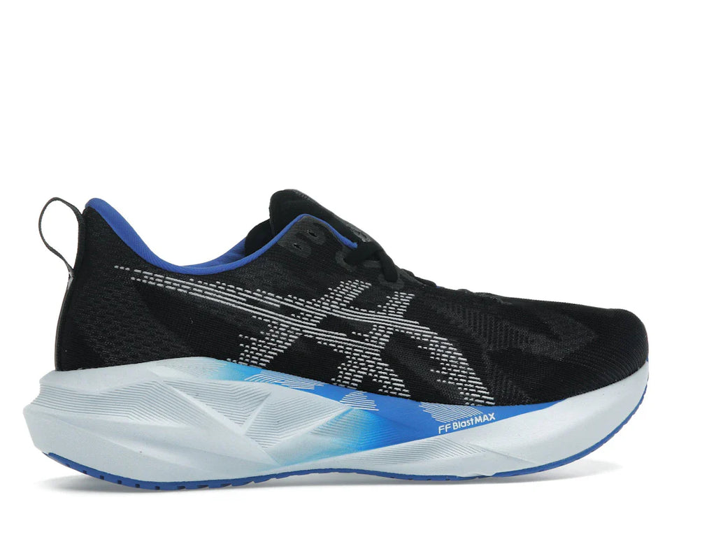 ASICS Novablast 5 Schwarz Weiß Blau