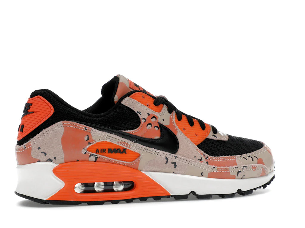 Nike Air Max 90 Premium Bio Beige Safety Orange Camo