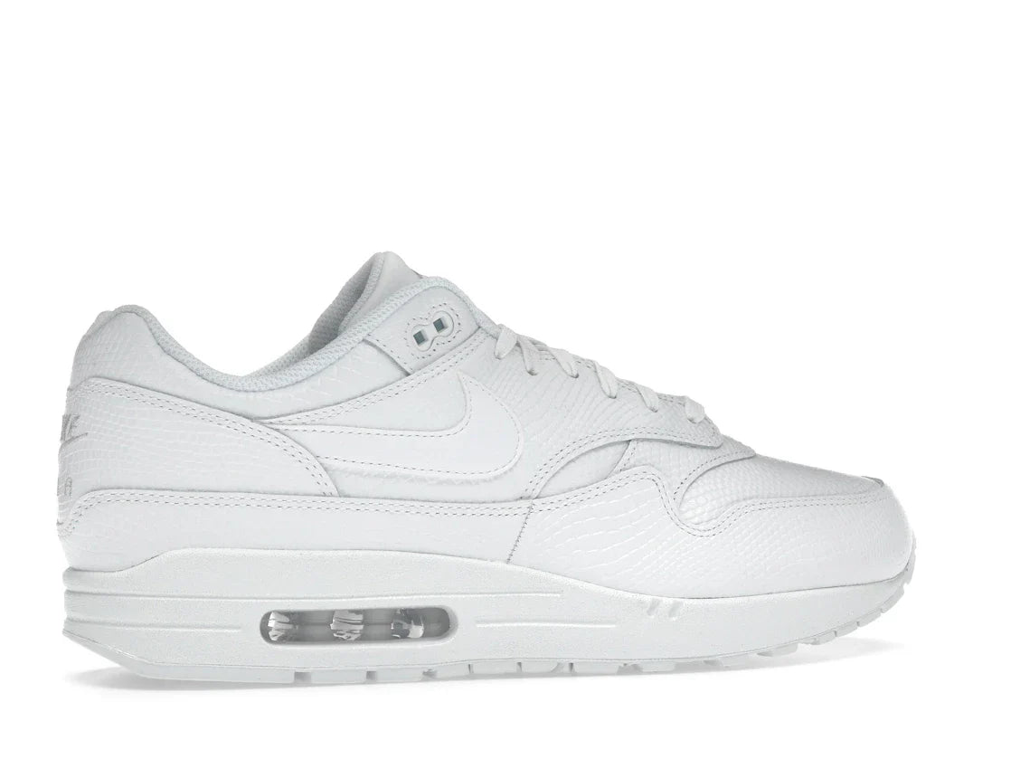 Nike Air Max 1 Premium Weiß Schlangenleder