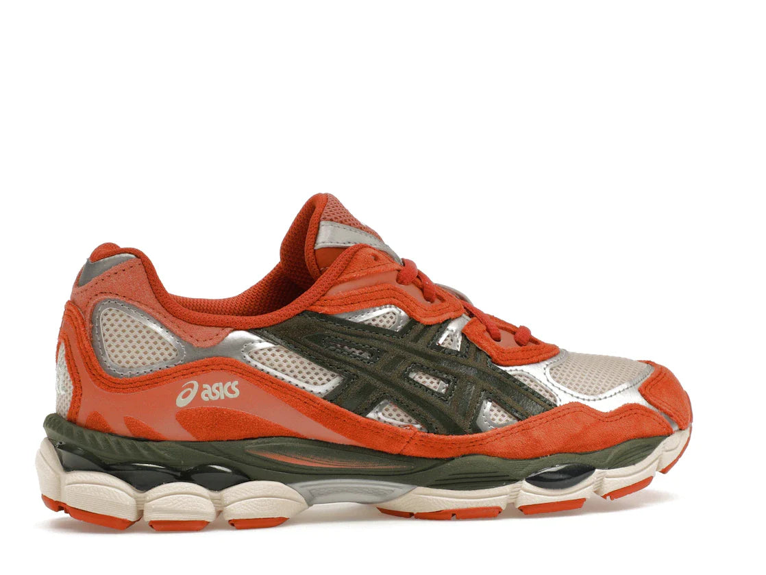ASICS Gel-NYC Haferflockenwaldgrün Orange