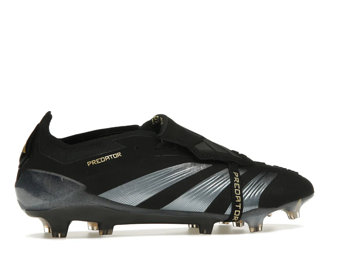 adidas Predator Elite Foldover Tongue FG Core Black Carbon Gold Metallic